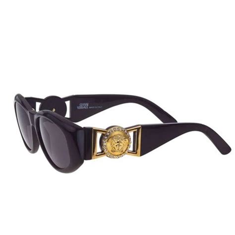 versace sunglasses gift wrapping paper|black Versace sunglasses with rhinestones.